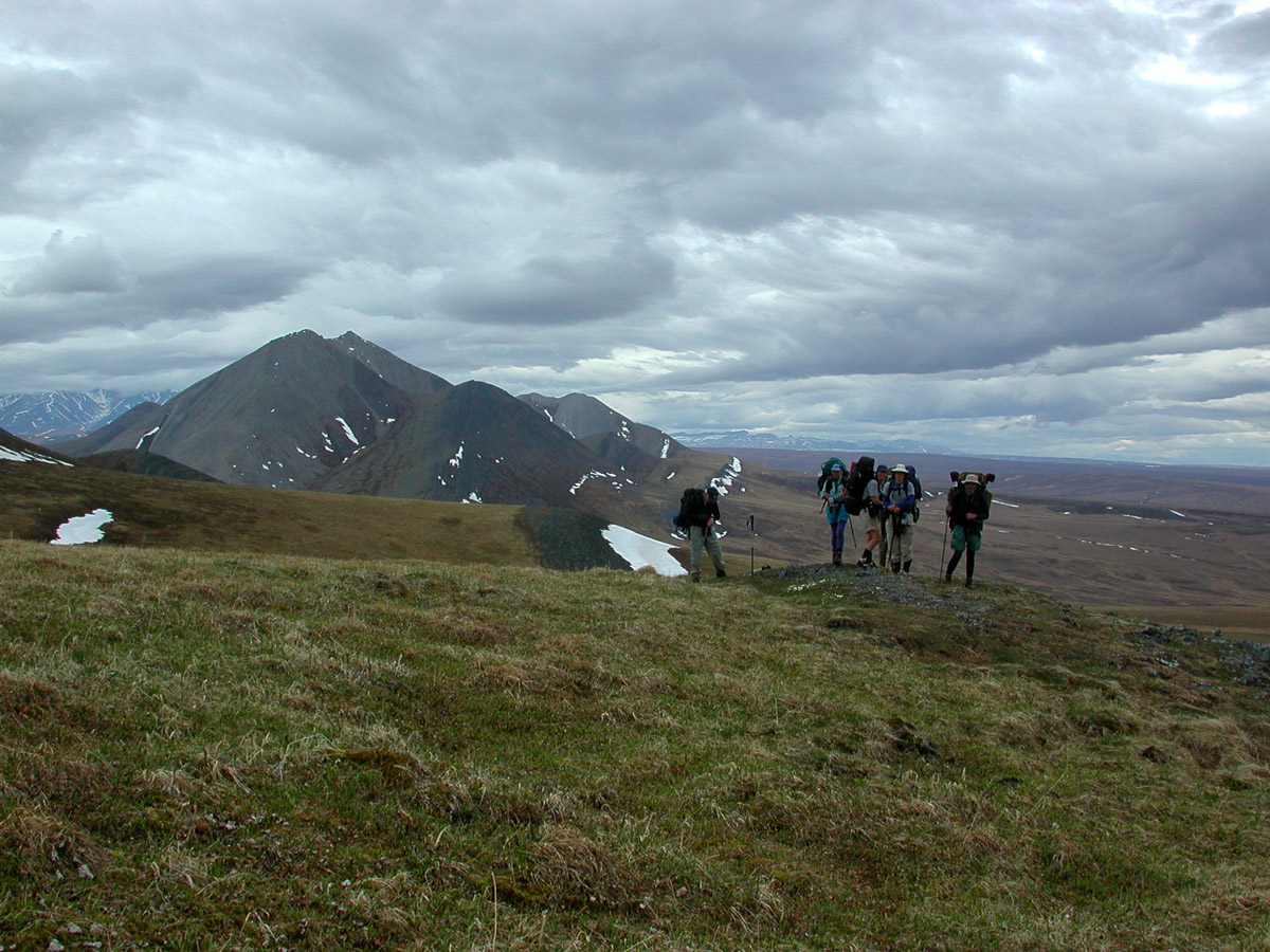 Day 7 - Continue Along the North Slope and Turn up the Aichilik River Valley into Rum Camp