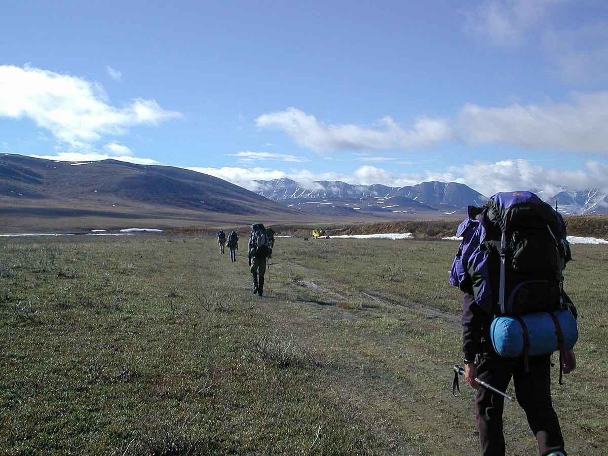 Day 8 - Follow the Aichilik River up to Beauty Camp
