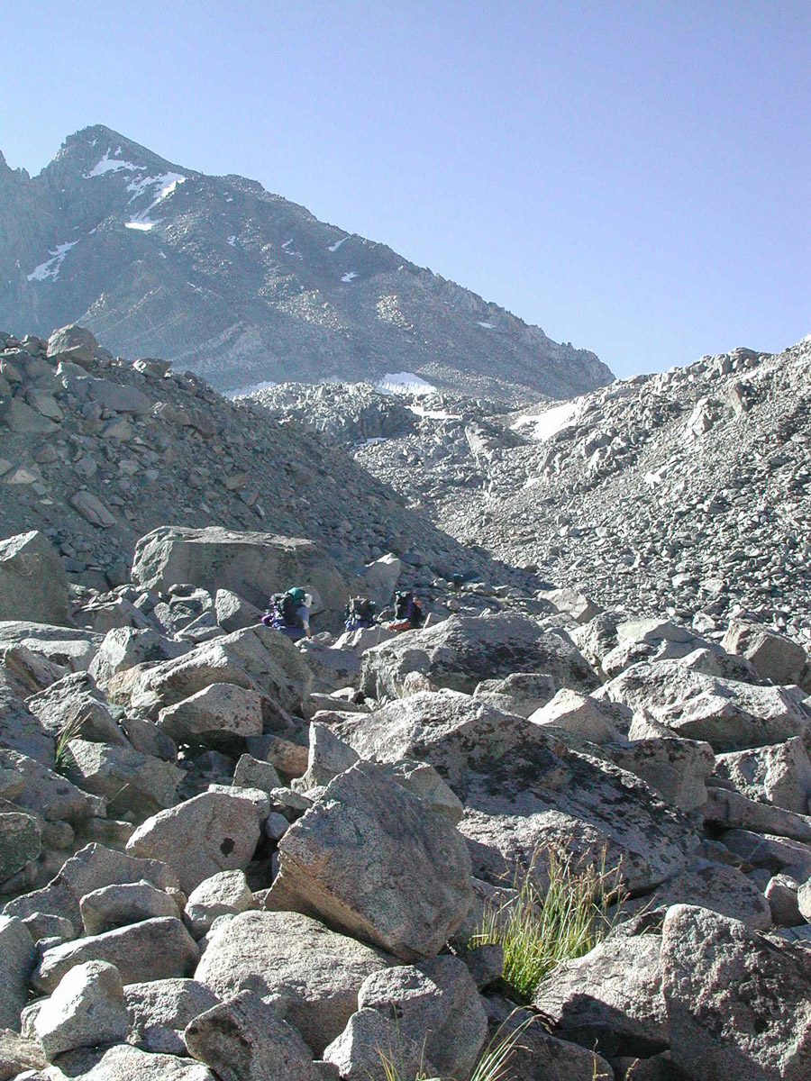 Day 2 - Hike Over Bishop Pass Into Dusy Basin