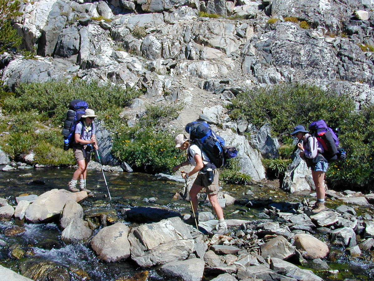 Day 5 - Hike from Upper LeConte Canyon to Evolution Lake